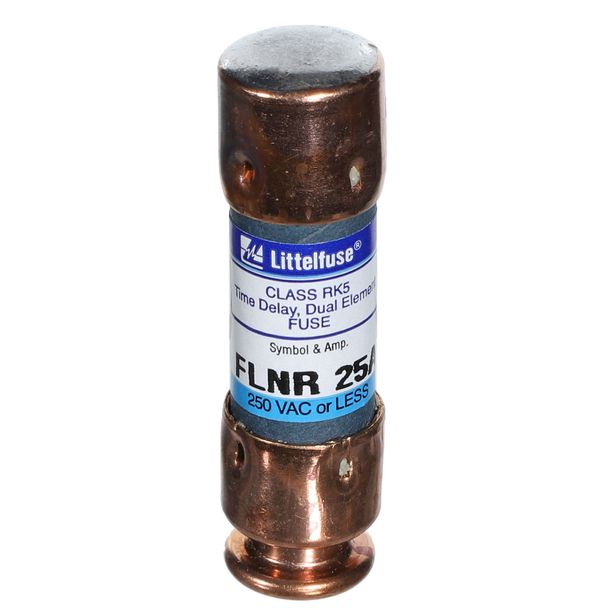Littelfuse FLNR 25 25AMP 250V TIME DELAY FUSE (FLNR025T), TD CLASS RK5 10/PK